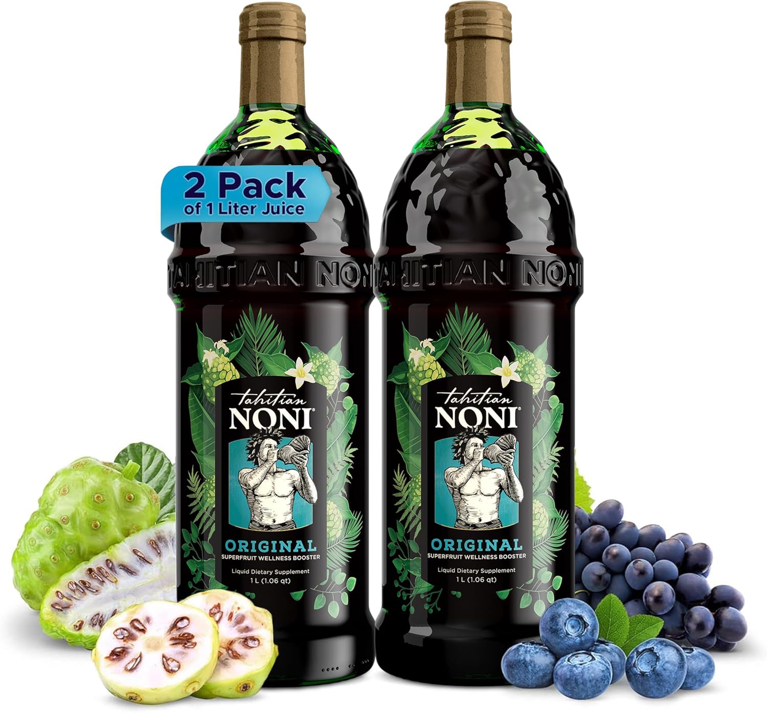 Tahitian Noni Juice - Authentic Superfruit Wellness Drink
