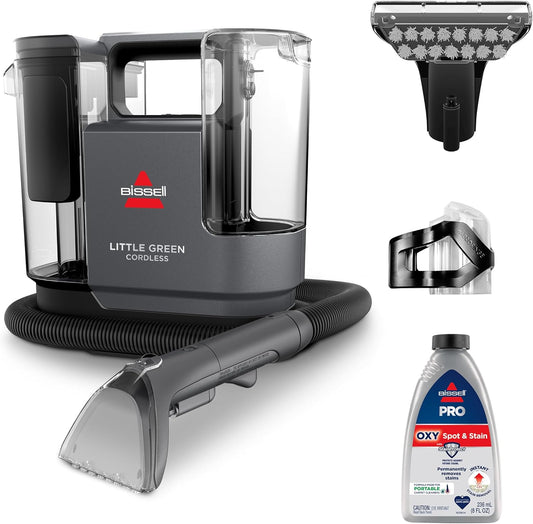 BISSELL Little Green Cordless Portable Deep Cleaner Review