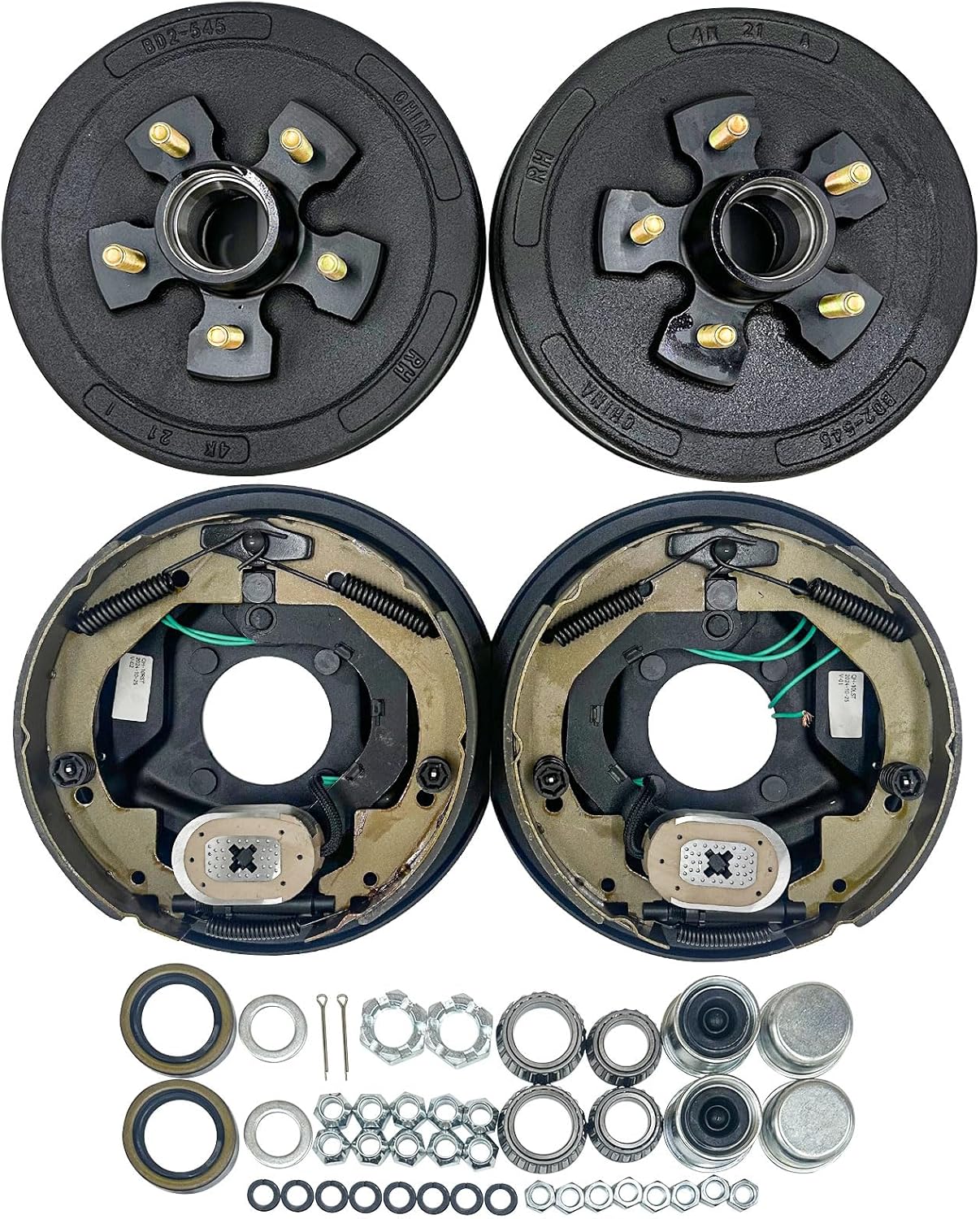 3500 lbs Trailer Axle Electric Brake Kit for Reliable Performance