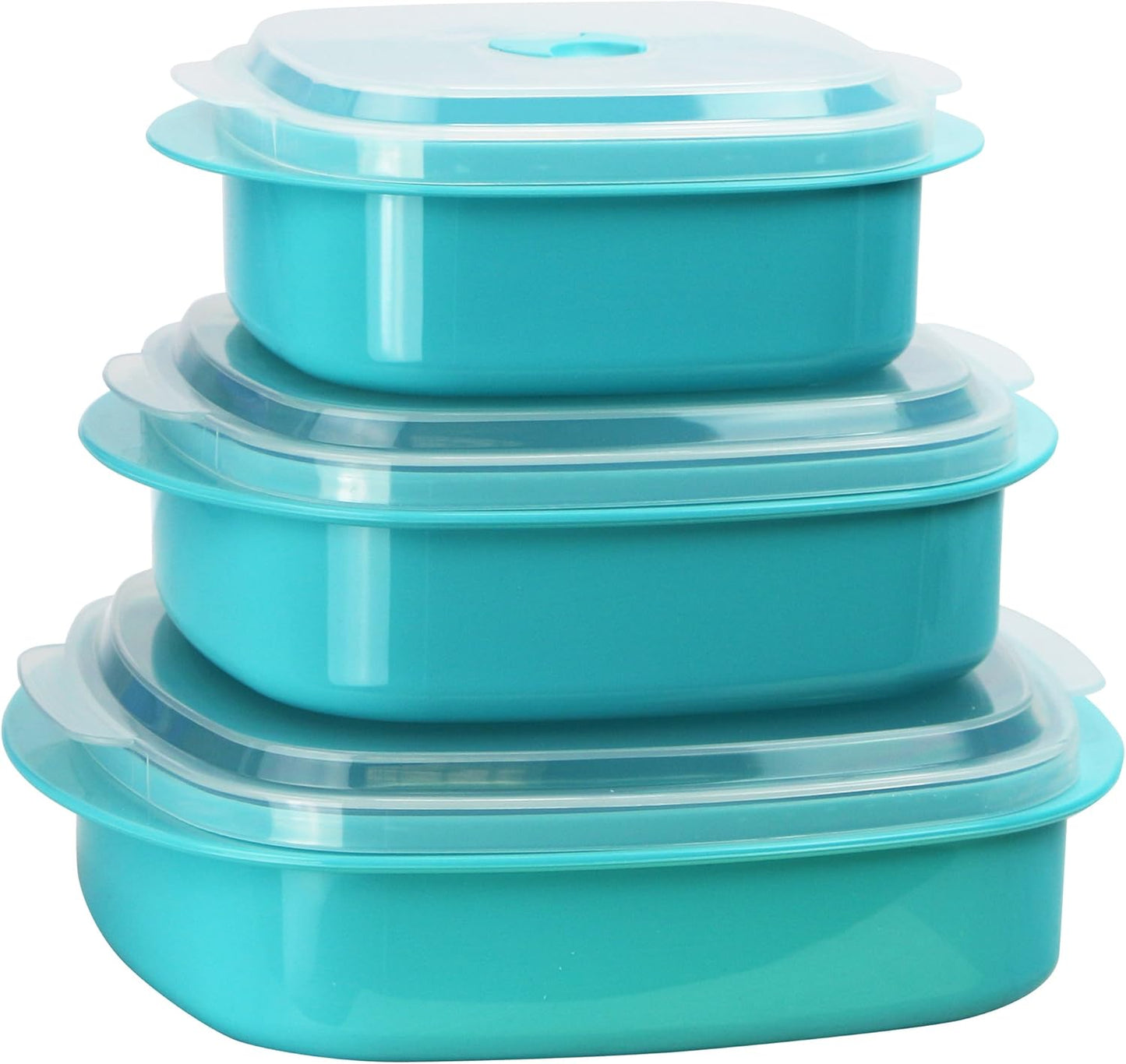 Turquoise Microwave Cookware Set - 6-Piece