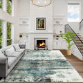 4x6 Machine Washable Area Rug for Contemporary Living Room Style
