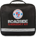 Always Prepared Roadside Emergency Kit for Car - 62 pc Safety Set