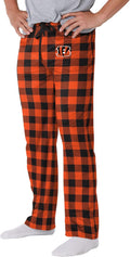 FOCO Men's NFL Team Logo Buffalo Check Lounge Pants (Style 8W69)