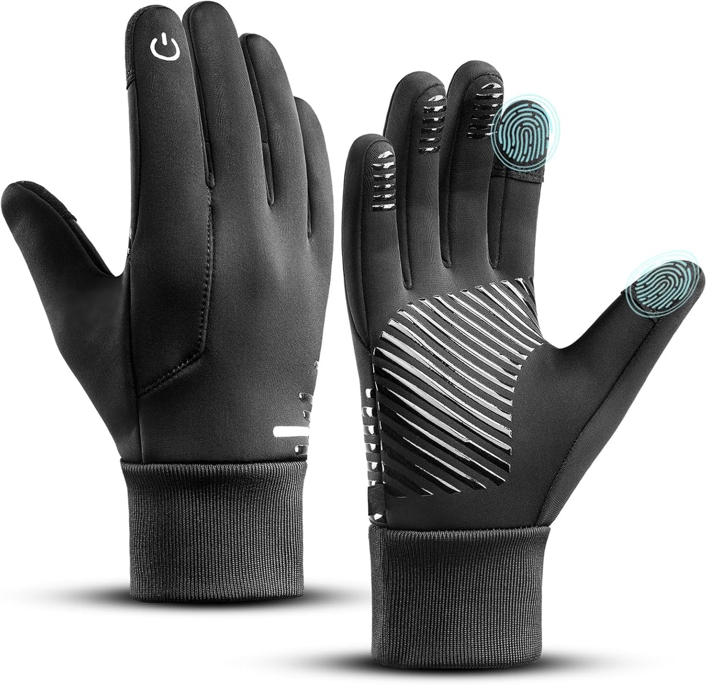 HUAME Thermal Winter Gloves - Waterproof & Touch Screen for Outdoor Activities