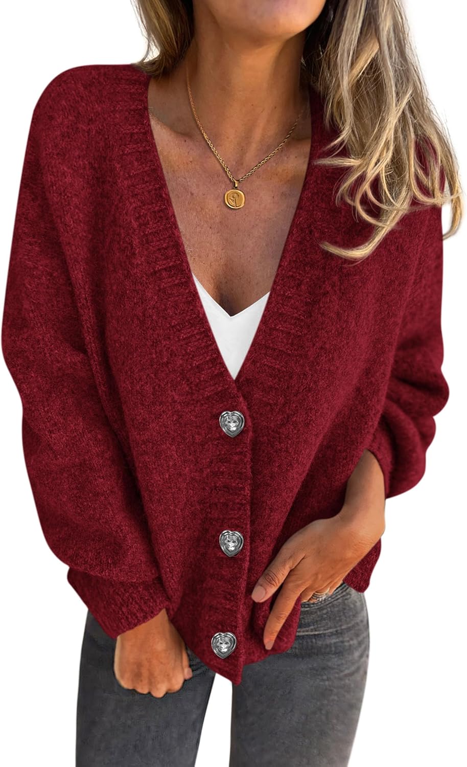 PRETTYGARDEN Cardigan Sweaters for Women Trendy Fall Style