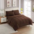 Twin Comforter Set with Sheets - 5-Piece Bedding Set - All-Season
