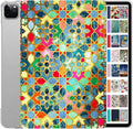 DuraSafe iPad Pro 12.9 4th Gen Cover - Slim Translucent Damask