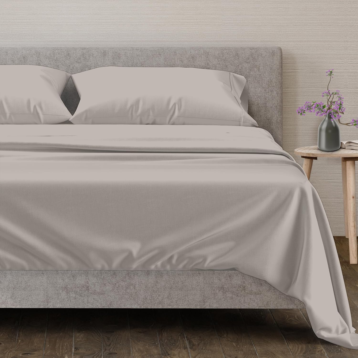 Mayfair Linen 600 Thread Count Egyptian Cotton Queen Sheets Set