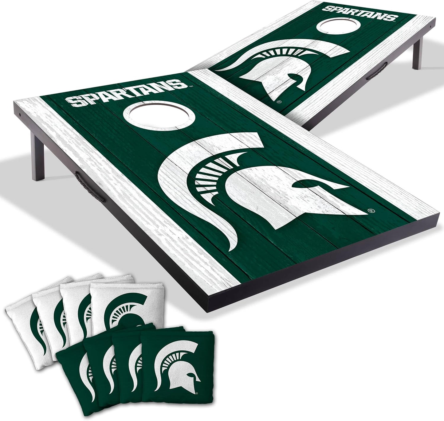 YouTheFan NCAA Portable Cornhole Game with Logo Bags for Fun