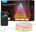 RGBWIC Christmas String Lights 99ft 300LEDs - Smart Shape Mapping