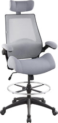 Ergonomic High Back Drafting Chair with Footrest for 400lbs Capacity