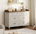 WAMPAT Baby Dresser with 6 Drawers for Kids Room - Versatile Storage