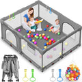 Foldable Baby Playpen: Portable Indoor/Outdoor Fun!