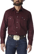 Chambray Cowboy Cut Work Shirt for Men - Heavyweight Cotton