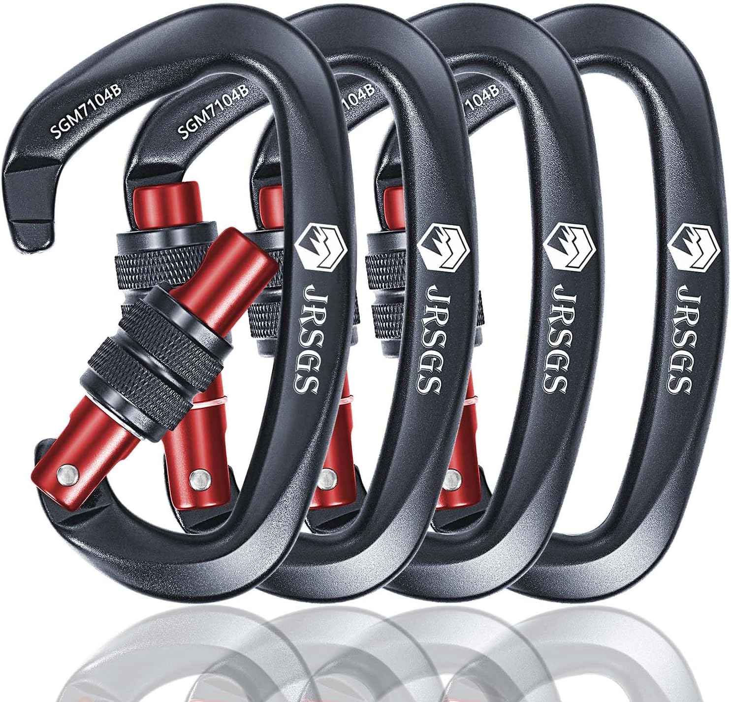 JRSGS 25KN Heavy Duty Climbing Carabiner - Certified & Secure