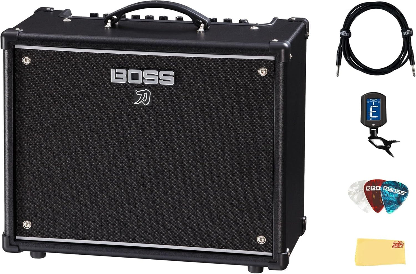 Boss Katana-50 Gen 3 50-Watt Guitar Combo Amplifier Bundle