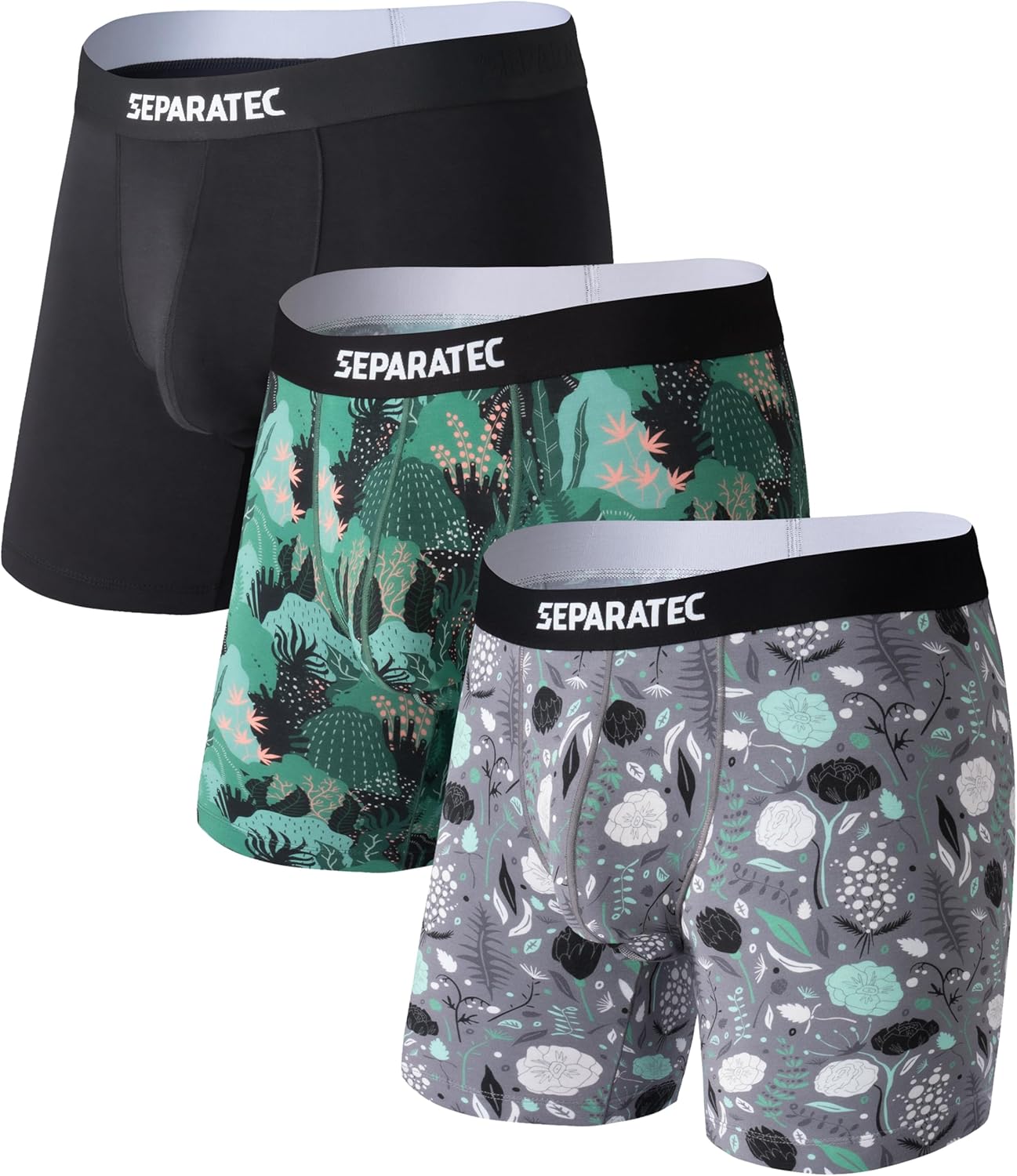 Separatec Mens Halloween Underwear with Dual Pouch Comfort