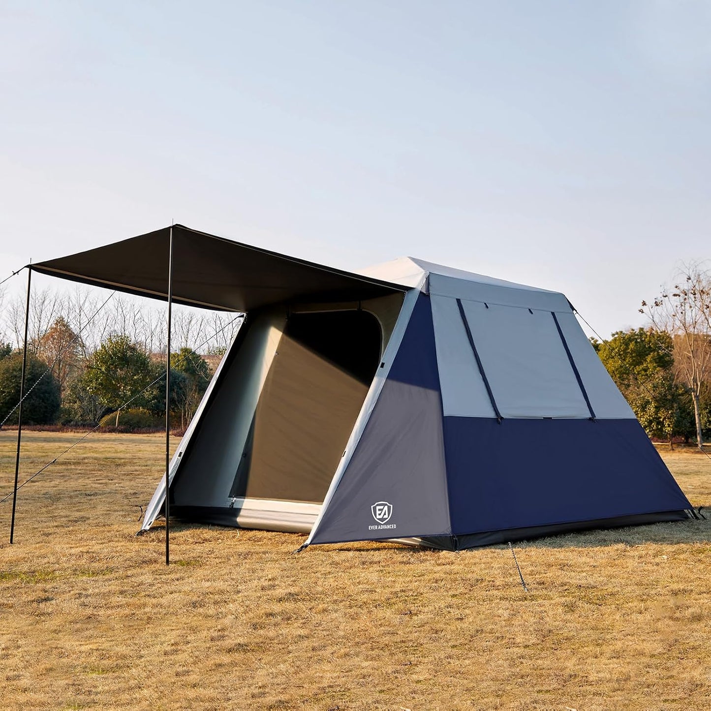 Quick Setup 6-Person Blackout Camping Tent