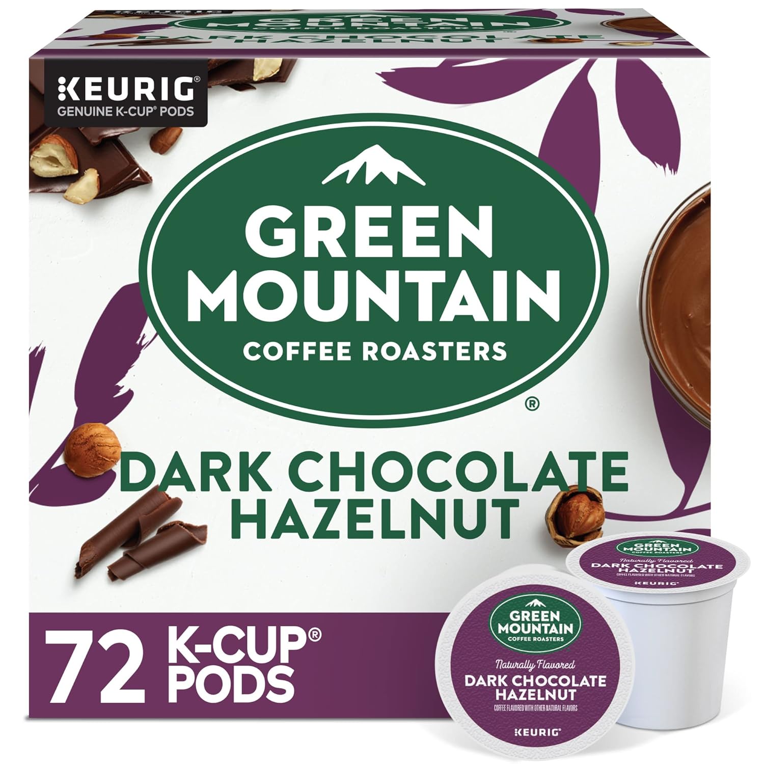 Green Mountain Coffee Roasters Dark Chocolate Hazelnut K-Cups