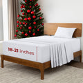 Twin XL Extra Deep Sheets 3 PC Set - Hotel Luxury White