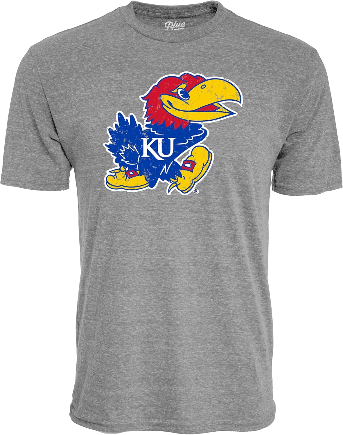 Kansas Jayhawks Men's Tri-Blend T-Shirt for Ultimate Comfort