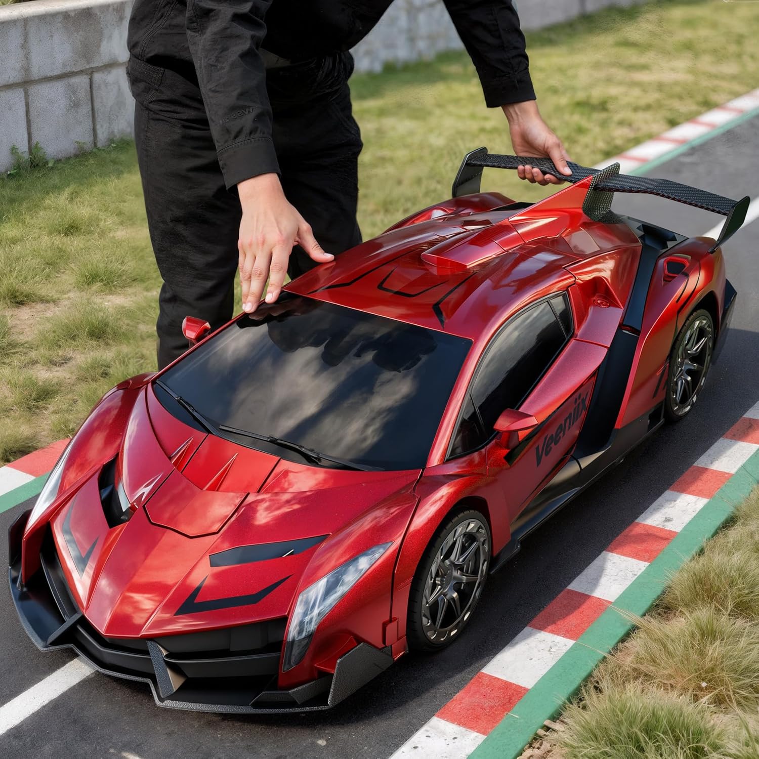 V991 2-in-1 Transform Robot RC Car with Gesture Control Fun