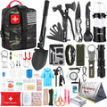 Survival Kit 252 pcs Survival Gear and Mini First Aid Kit - Emergency