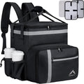 Insulated Food Delivery Backpack for Hot and Cold Meals on the Go