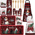 Christmas Kitchen Set with Rugs, Mitts, Towels, and Spoons