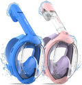 ACURE Kids Full Face Snorkel Mask - Easier Breathing for Ages 3-8