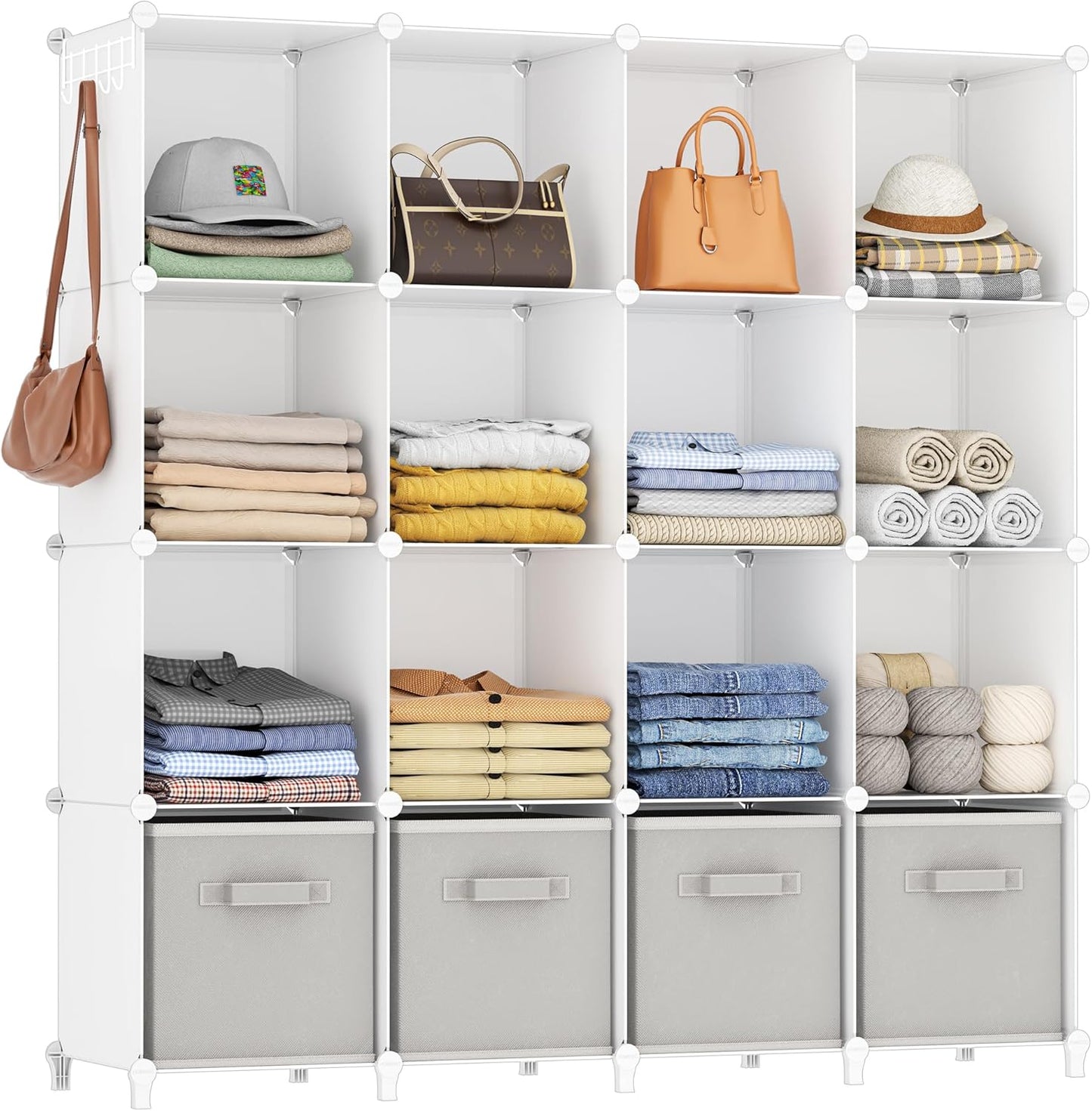16 Cube Storage Organizer for Clothes and Home Items