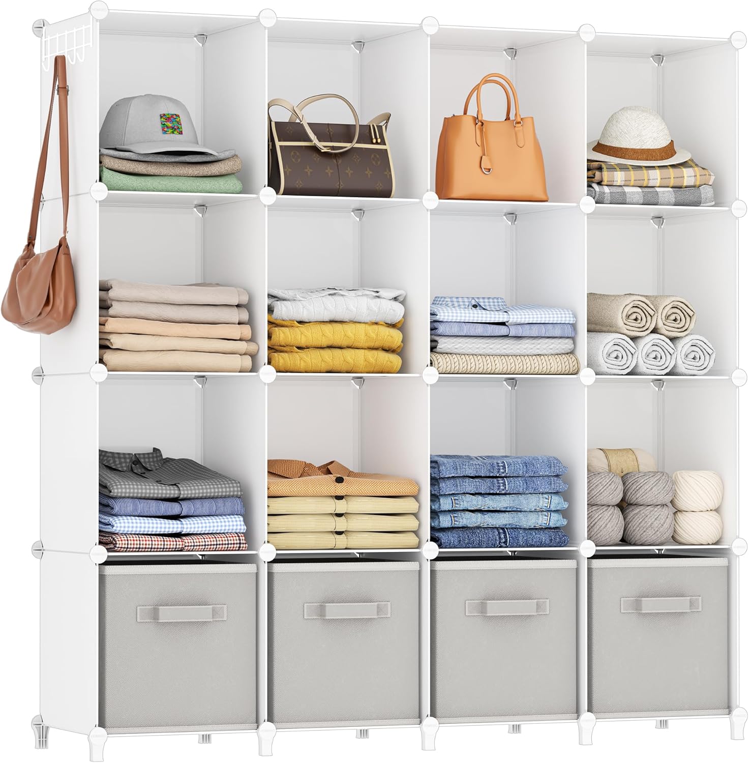 16 Cube Storage Organizer for Clothes and Home Items