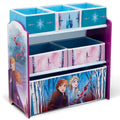 Disney Frozen II 6 Bin Toy Organizer - Smart, Themed Storage