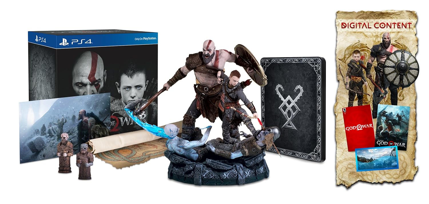 God of War Collectors Edition for PlayStation 4 - Epic Adventure