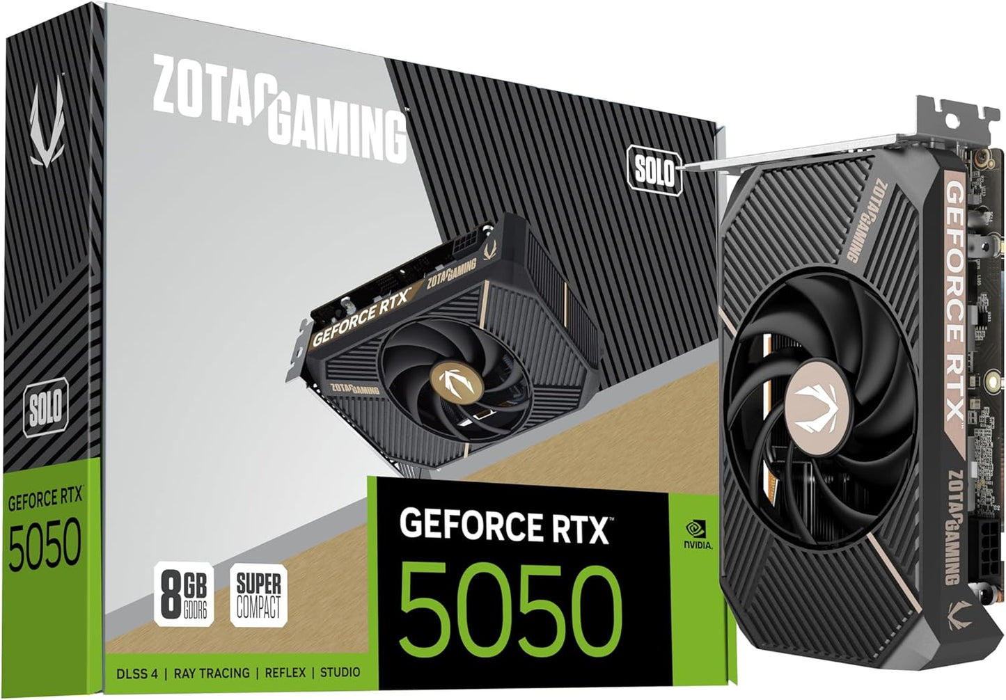 ZOTAC Gaming GeForce RTX 5050: Compact 8GB GDDR6 Graphics Card