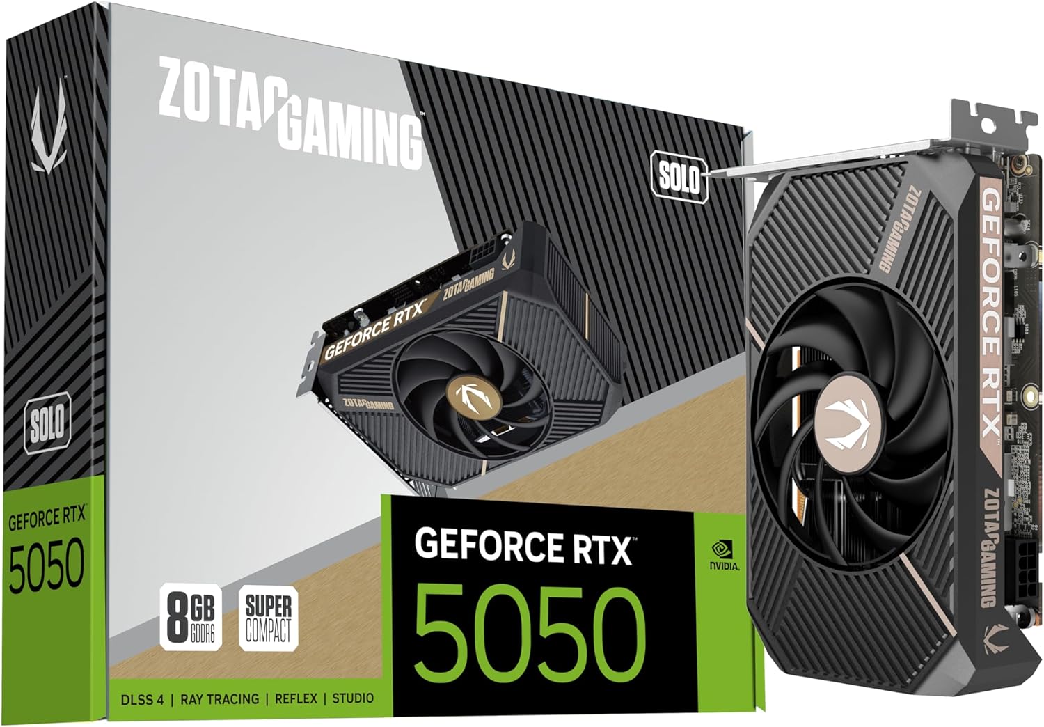 ZOTAC Gaming GeForce RTX 5050: Compact 8GB GDDR6 Graphics Card