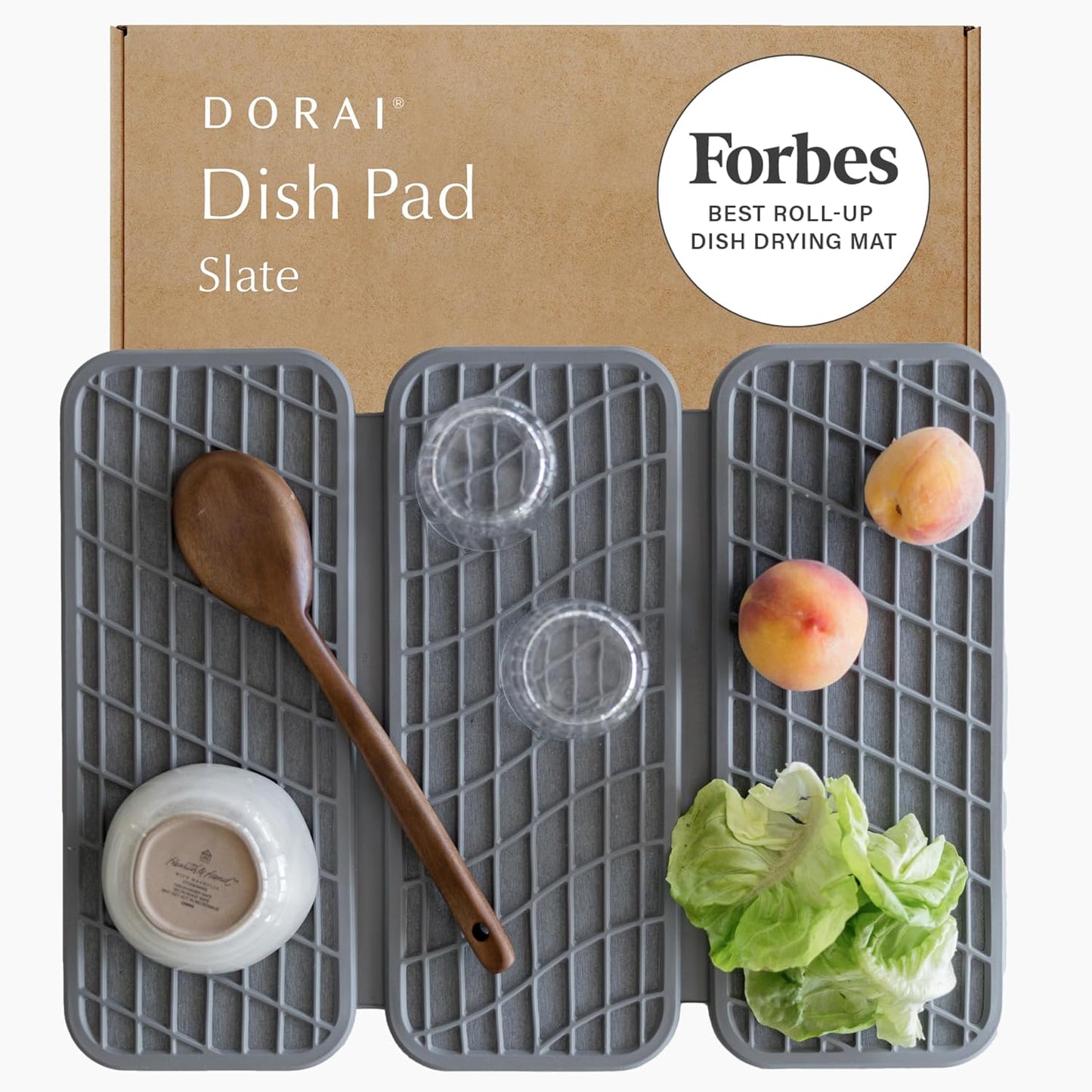 Dorai Home Dish Pad Quick-Dry Diatomite Stone Drying Mat