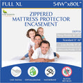 Full Extra Long Mattress Protector Zippered Encasement - Waterproof