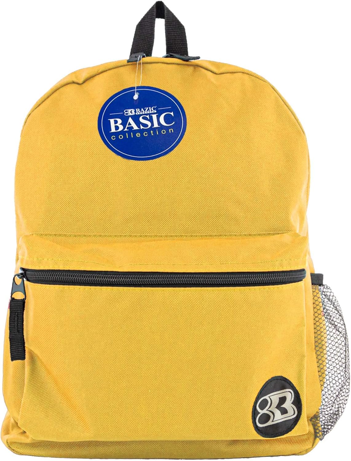 Lightweight School Backpack 16in Mustard for Students & Travel