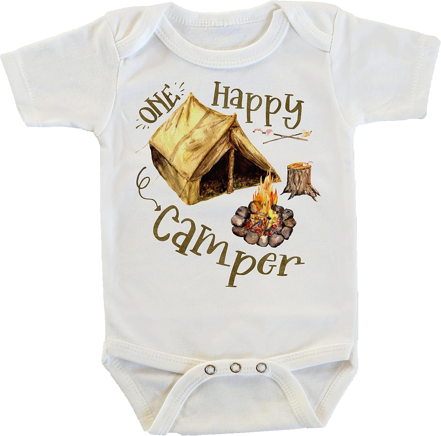 Happy Camper Infant Onesie