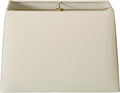 Rectangle Hardback Lamp Shade (5 x 10) x (8 x 12) x 9.5 - Linen