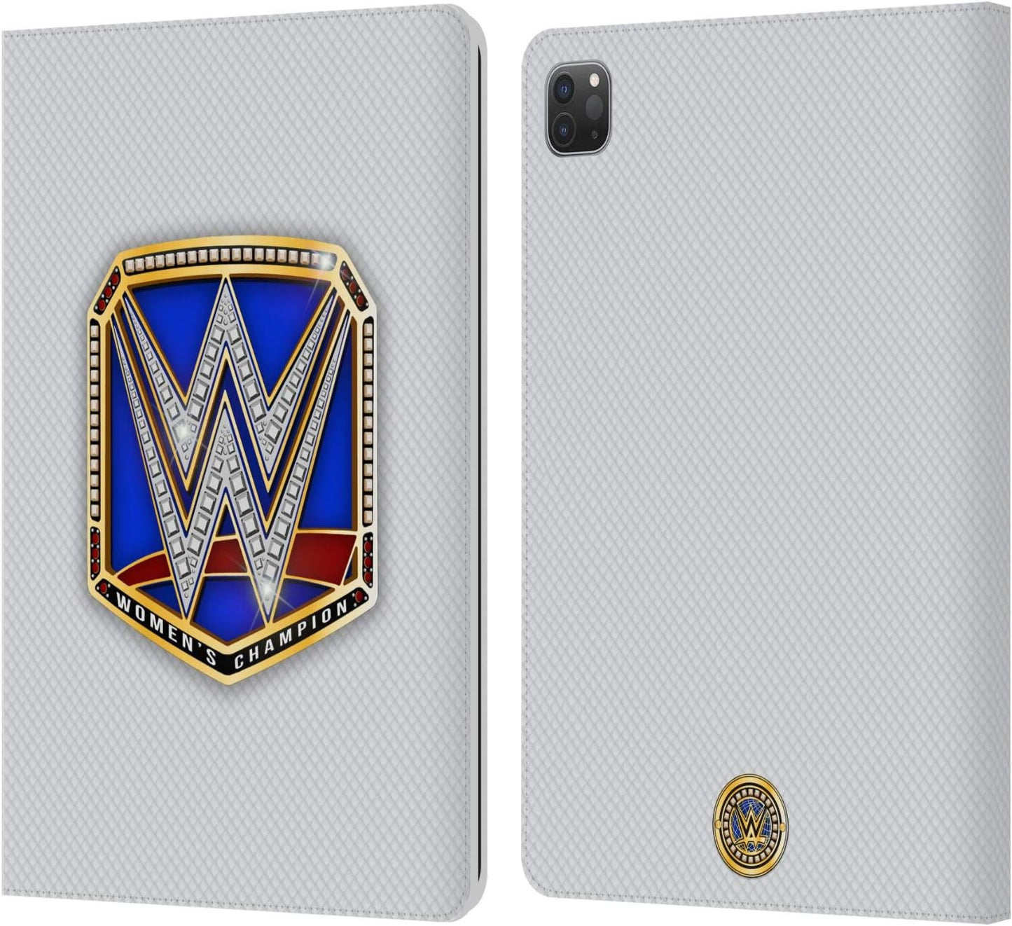 WWE Smackdown Women's Champion Leather Wallet Case for iPad Pro