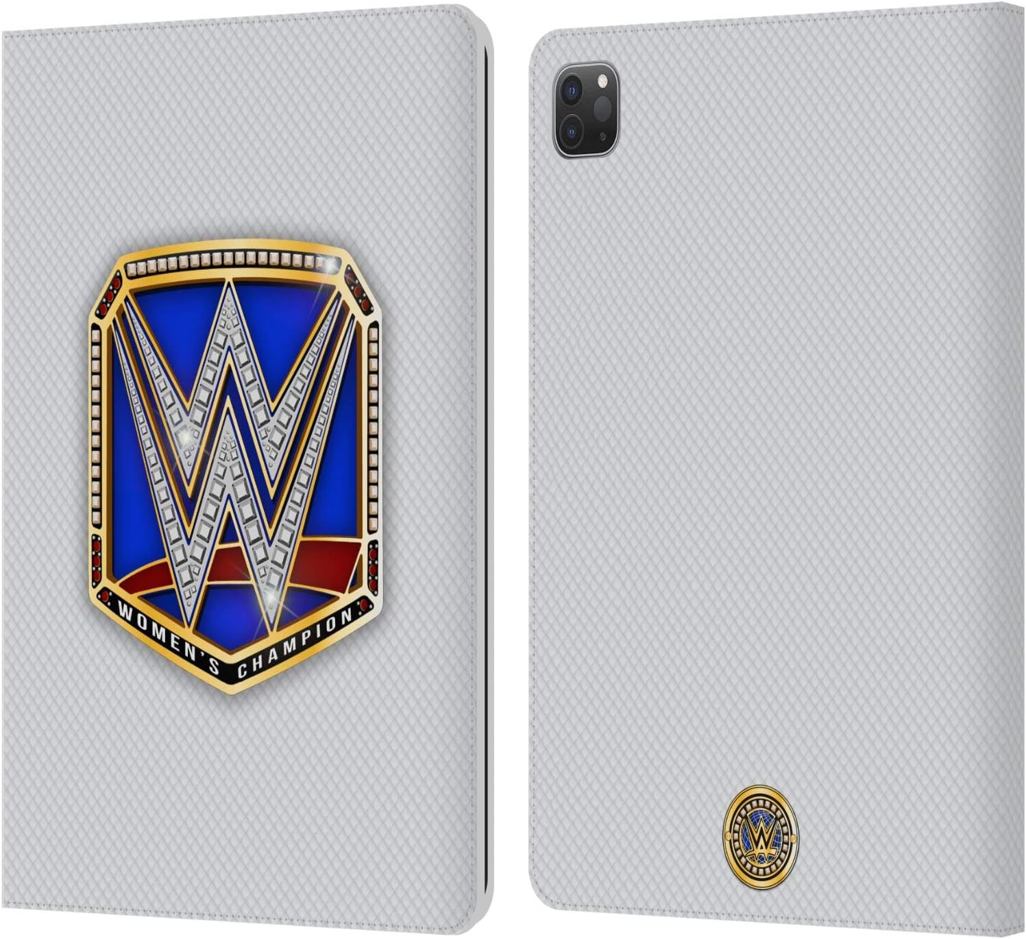 WWE Smackdown Women's Champion Leather Wallet Case for iPad Pro