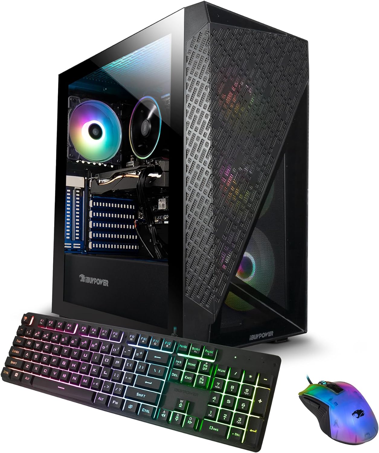 Powerful iBUYPOWER Gaming PC: Ryzen 5 7600, RTX 4060, 16GB DDR5, 500GB SSD
