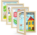 Kids Art Frames Changeable 8.5 x11 / 10 x12.5 - Holds 100 Drawings