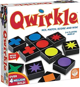 Qwirkle Board Game - Fun Strategy Game for All Ages