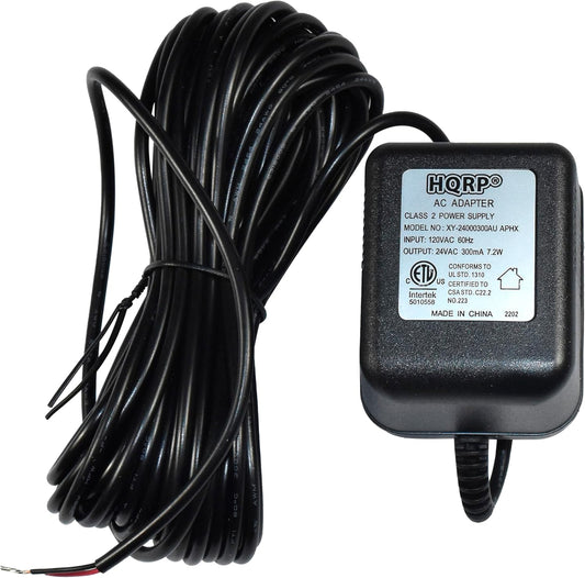 24V AC Adapter for Smart Thermostats & Video Doorbells