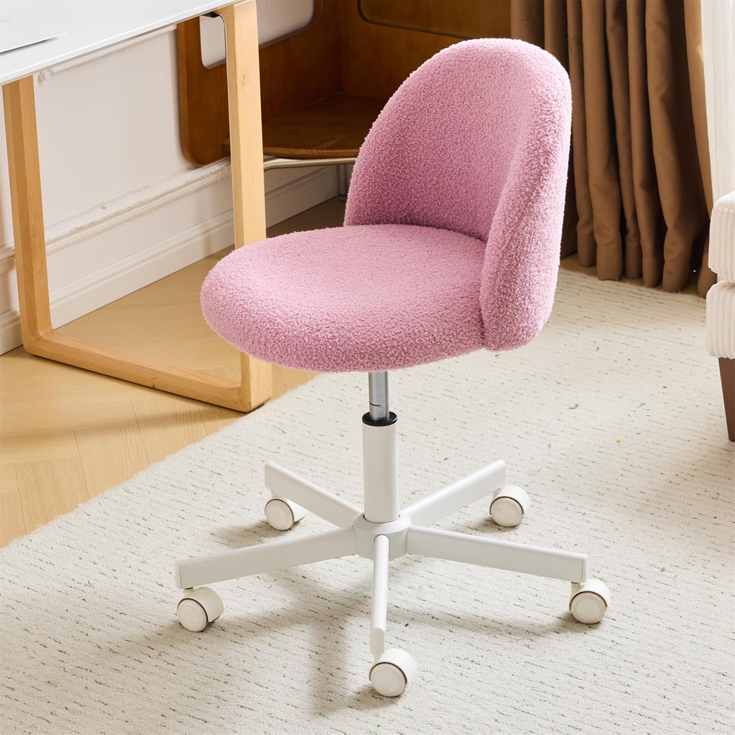 VINGLI Candy Chair Armless Cute Desk Chair for Home Office