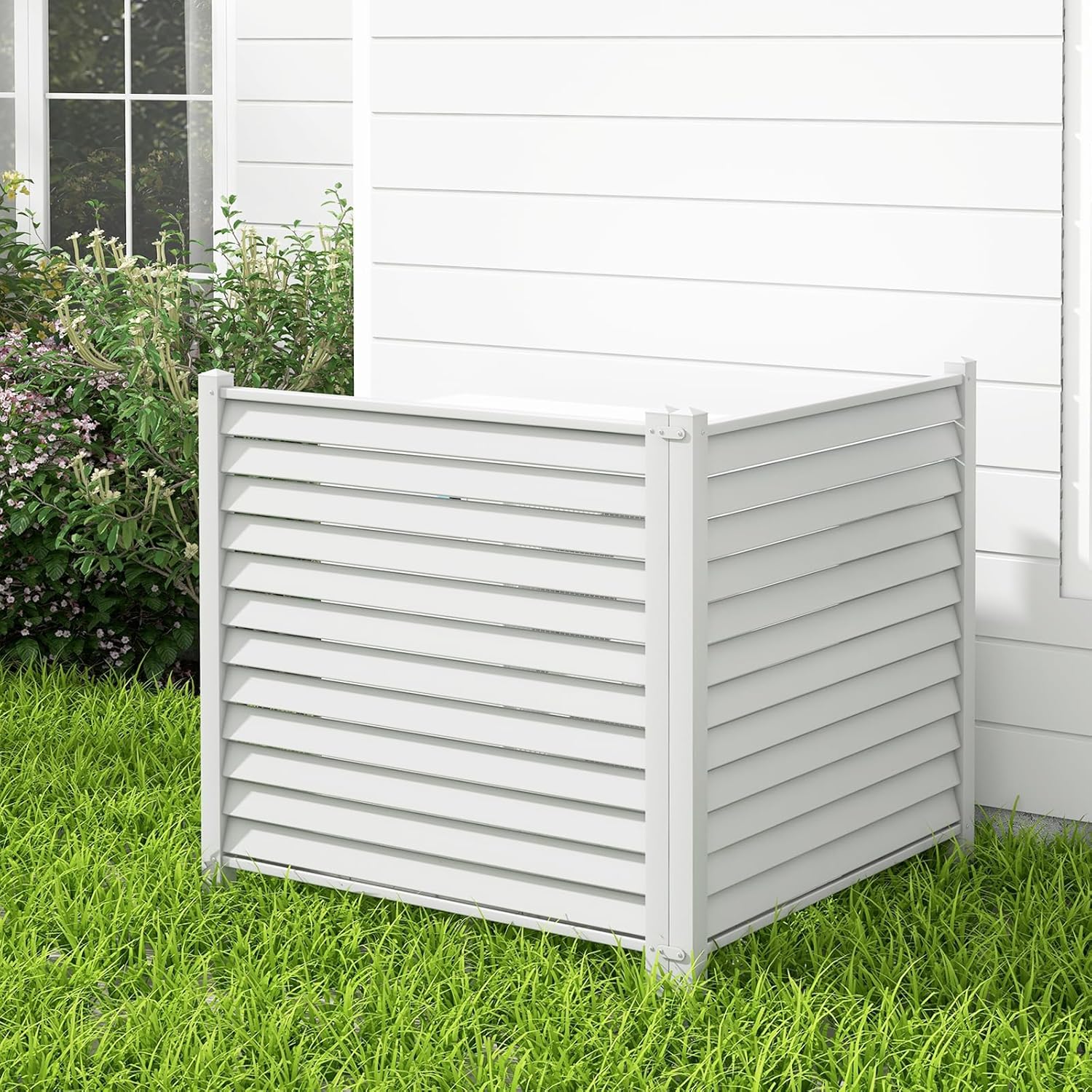 Happygrill Outdoor Privacy Fence 44''W x 45''H - Stylish & Durable
