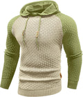 Zaitun Mens Hooded Sweatshirt Slim Fit Knitted Hoodie - Warm